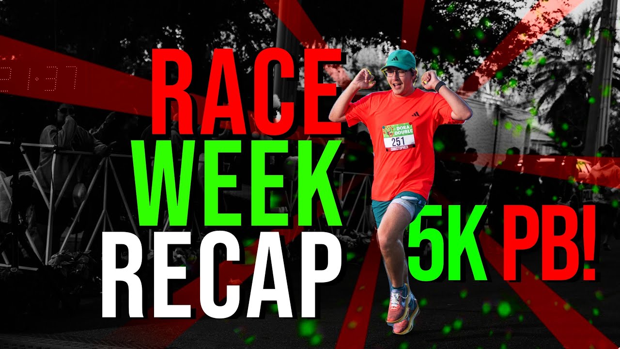 Christmas Run 5K & Half Marathon - Running Recap Week 7