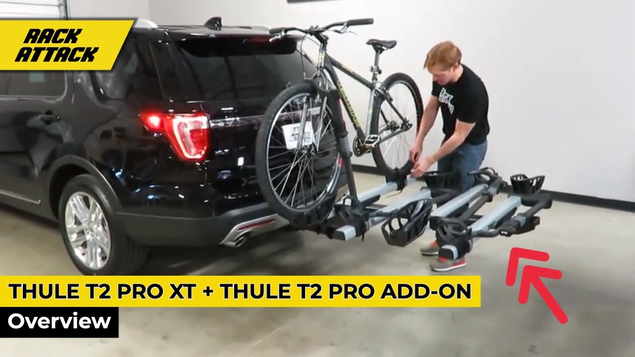 Thule T2 Pro XT Platform 2 Bike Rack + Thule T2 2 Bike Add-On Overview