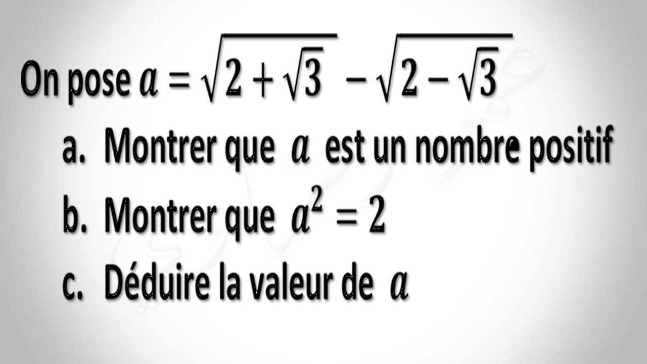 Tronc commun SC ensembles de nombres exo 14