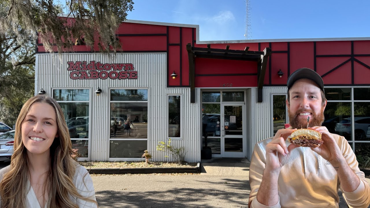 The MOST Unique Burgers & Sandwiches at Midtown Caboose in Tallahassee