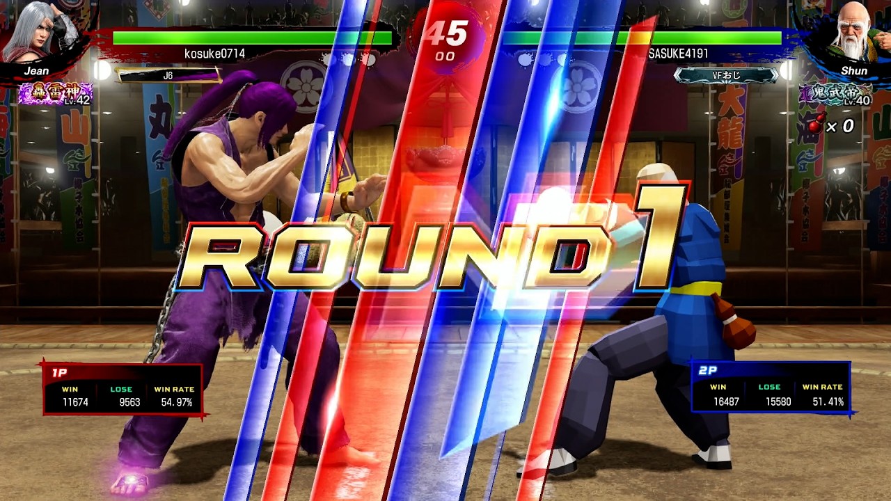 【VFes / VF5us 高段位戦】 轟雷神 ジャン紅條 VS 鬼武帝 舜帝
