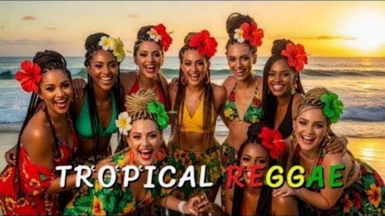 Feel Good Reggae Flow 🌊 Tropical Island Mix for Relax, Happiness & Sunny Chill Mood