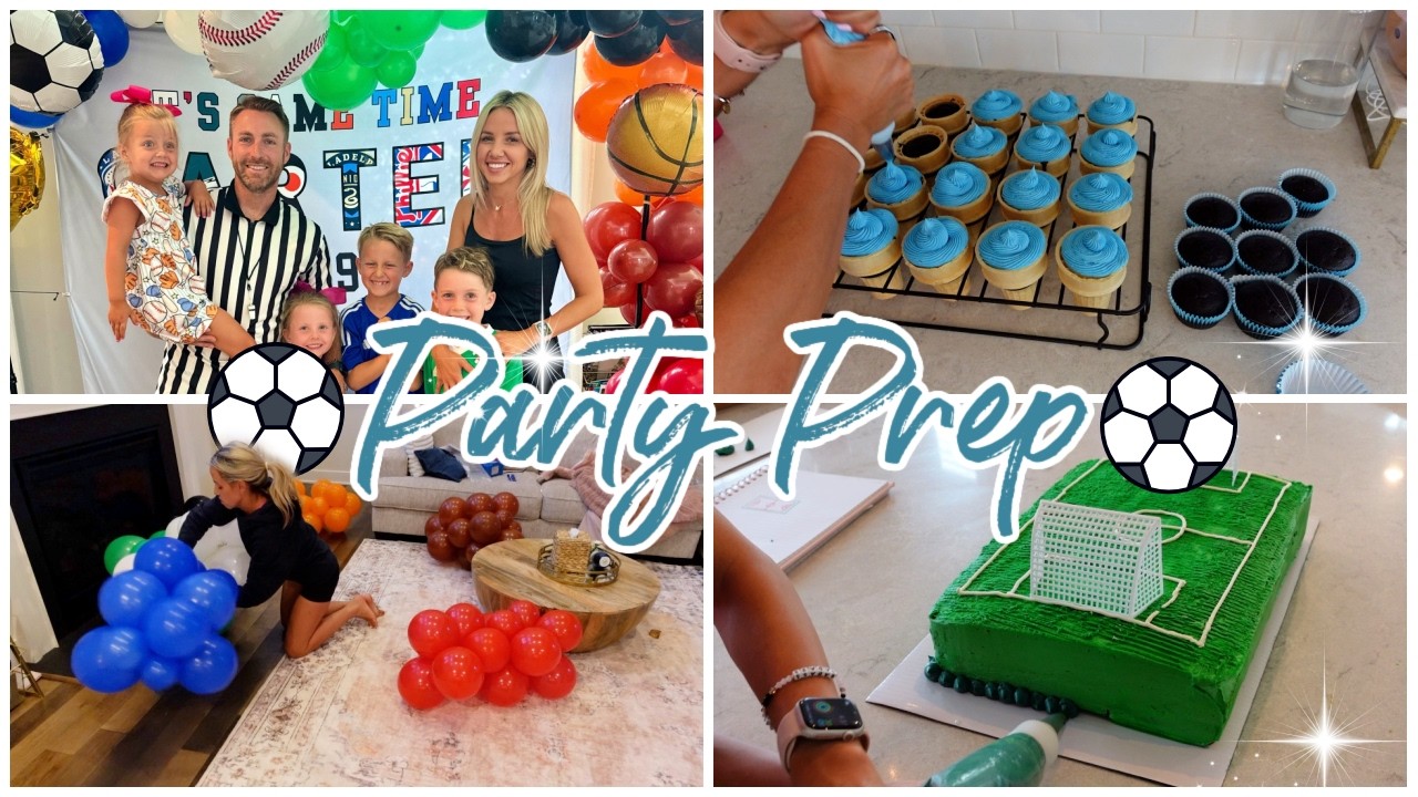 *NEW* PARTY PREP WITH ME DIY AT HOME BIRTHDAY PARTY TIFFANI BEASTON BIRTHDAY 2024