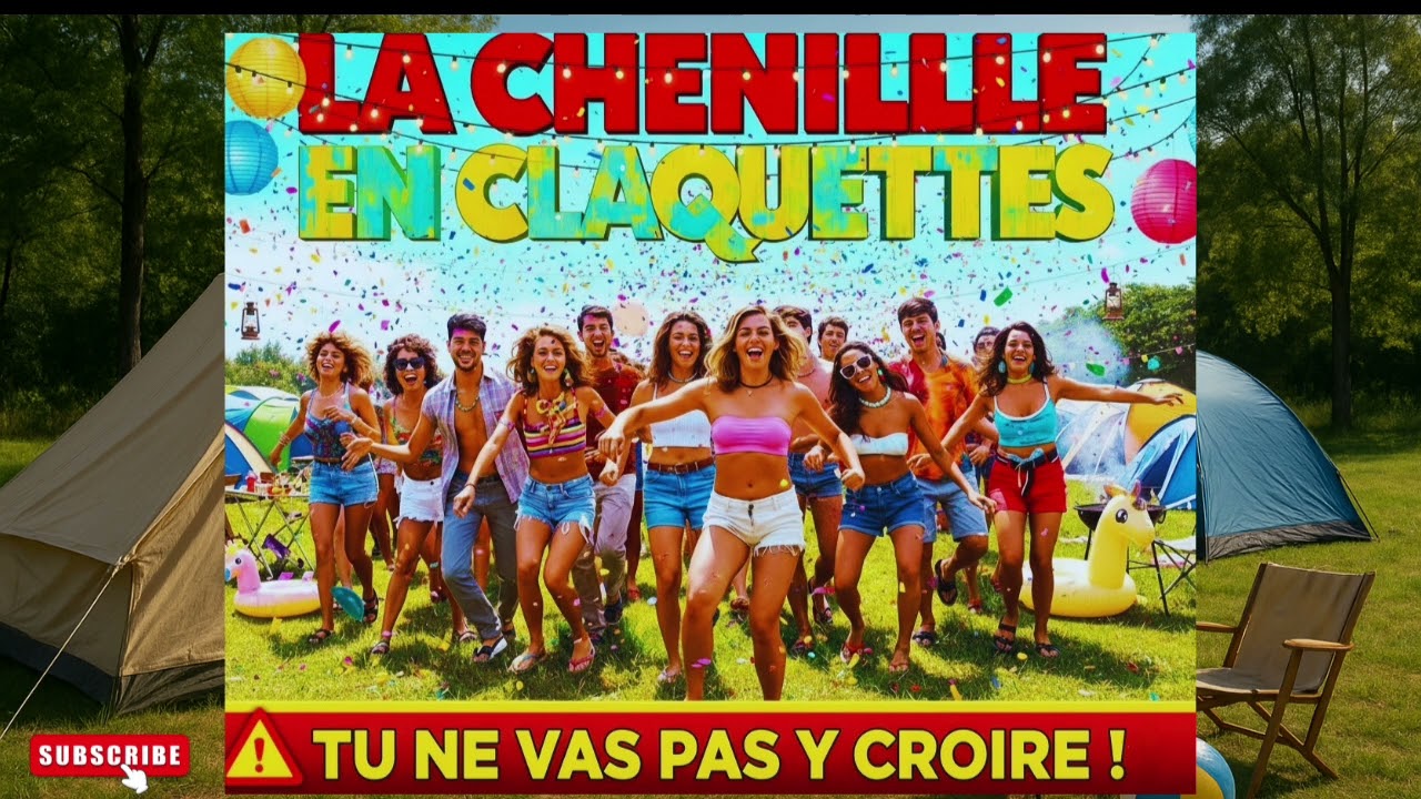 🔥LA CHENILLE EN CLAQUETTES 😱 La Chanson du Camping Qui Rend Tout Le Monde FOU!(Tu Vas Pas Y Croire)