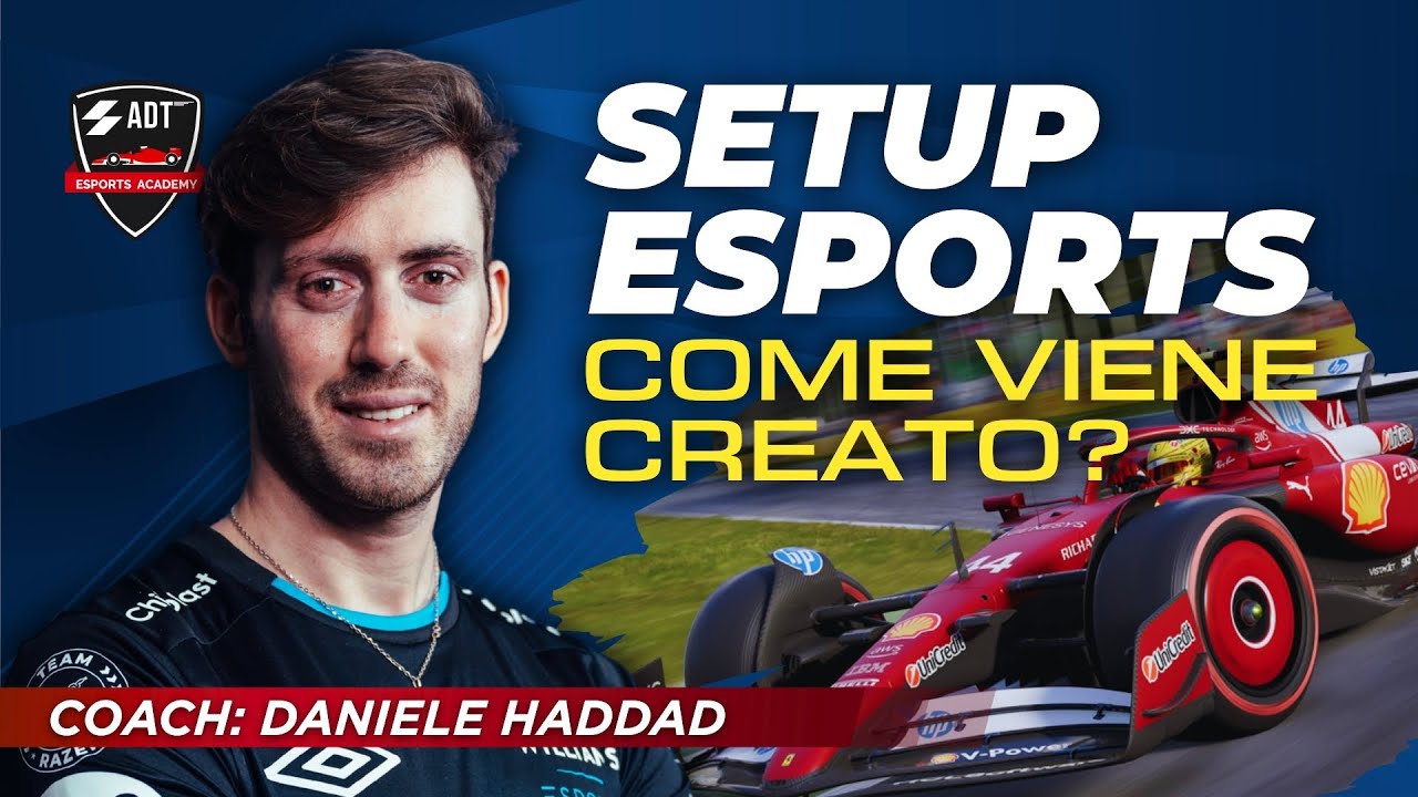 F1 25 LIVE | Come costruire un Setup eSports da ZERO | Daniele Haddad & Massimo Zecchinelli