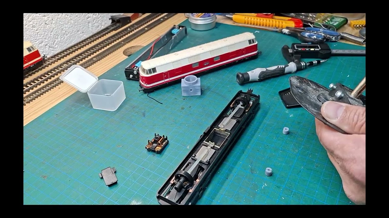 Ausblick, Umbau BR 118 von Gützold DDR auf Glockenanker, Verkauf in der Bucht