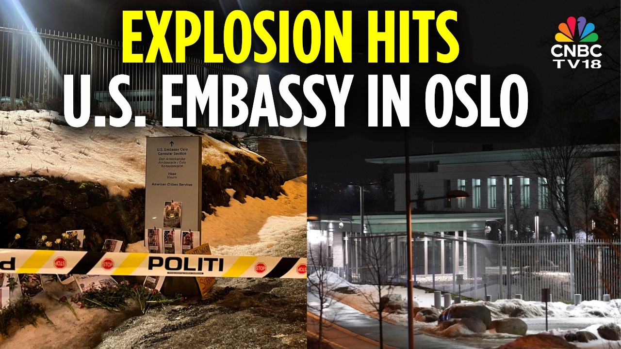 Explosion Rocks U.S. Embassy in Oslo Amid West Asia Conflict | N18G | CNBC TV18