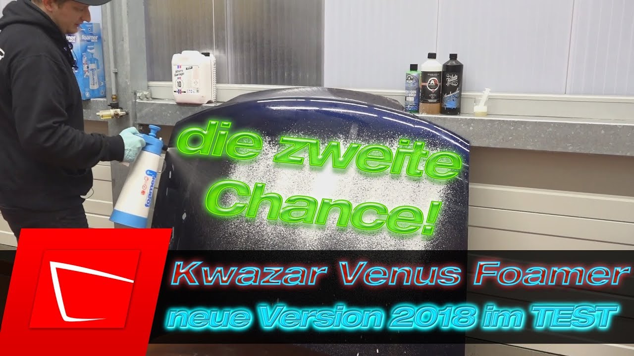 Kwazar Venus Foamer 2018 neue Version ohne DEFEKT! Alta Foam 2000 Gloria FM10 Alternative