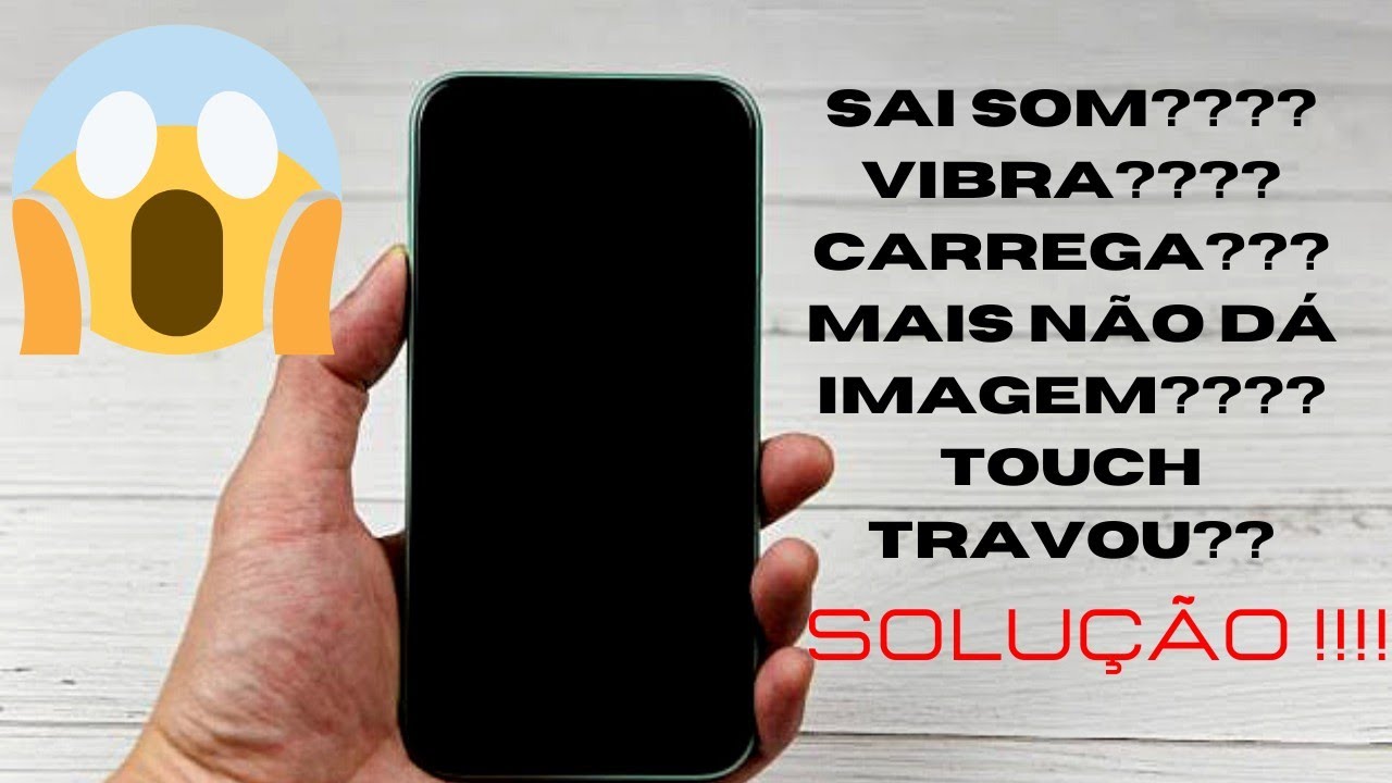 TELA FICOU PRETA?TOUCH TRAVADO? Solução Samsung a10,a20,a30,a50,a70!