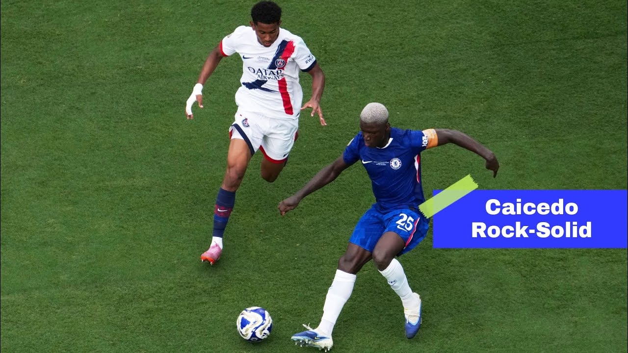 Mois&eacute;s Caicedo Shuts Down PSG Midfield 🔥 | Club World Cup