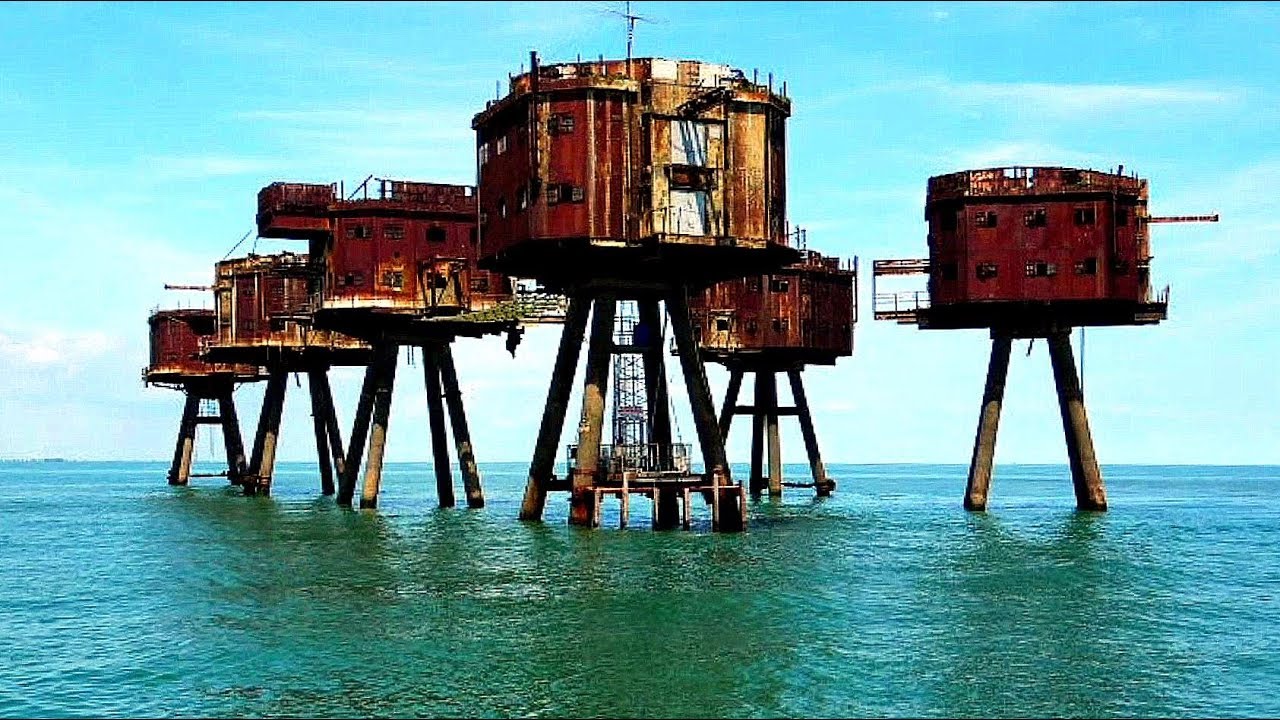 Maunsell Forts: Red Sands Towers & SS Richard Montomery