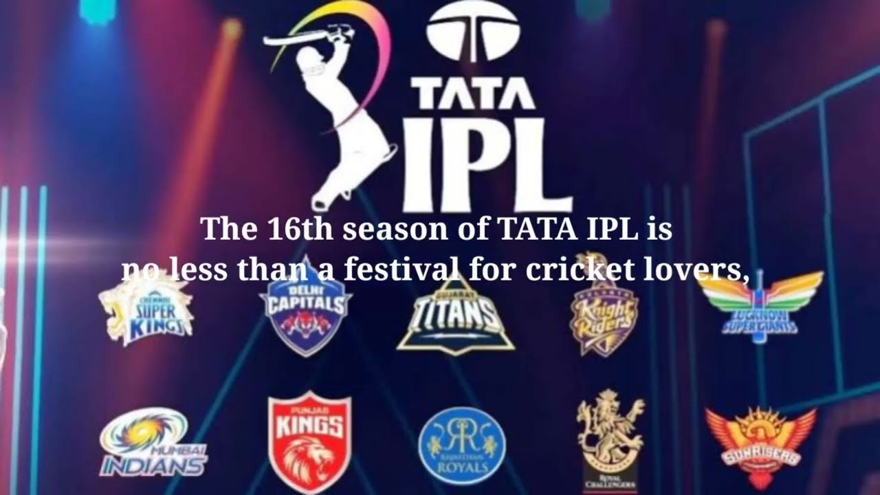 Tata IPL 2023 T20 League 16th Season