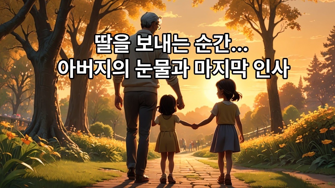 아빠의 마지막 인사(Father's last greeting)-뮤직비디오