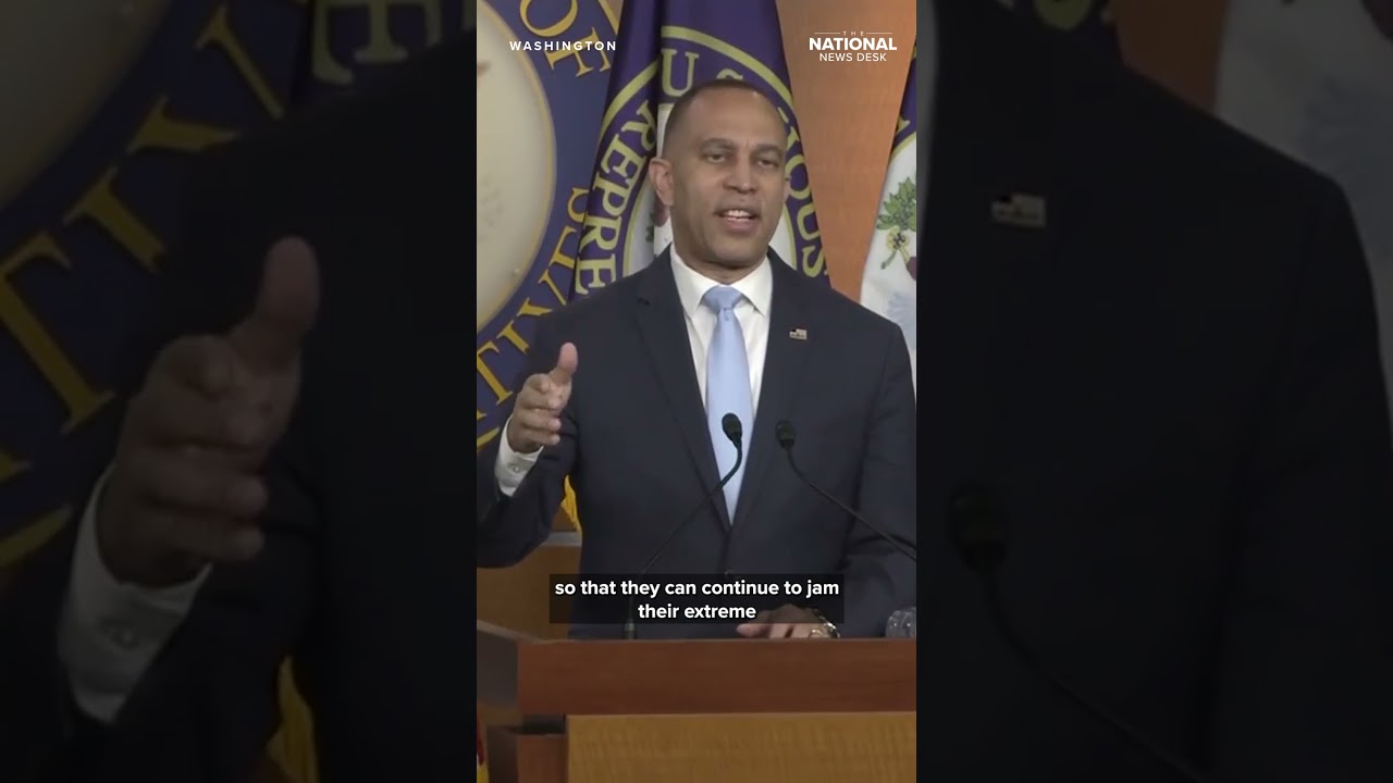 Джеффрис заявляет, что демократы готовы поддержать законопроект Сената о Министерстве внутренней ...