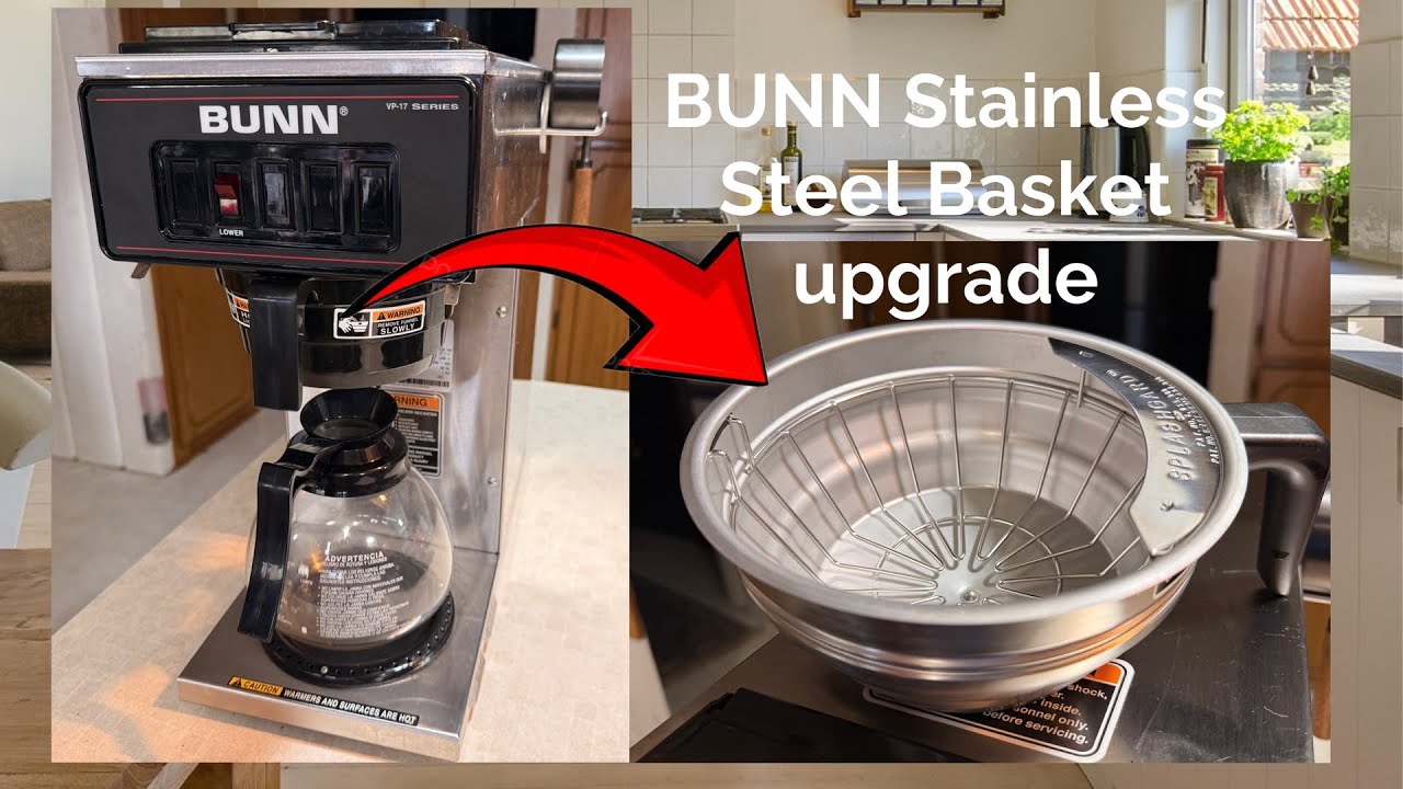 BUNN VP17 Stainless Steel Basket upgrade (3 of 3)