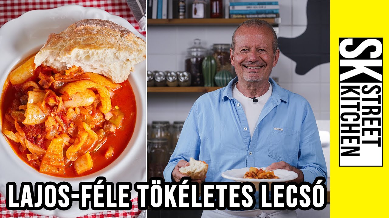 Lajos-féle TÖKÉLETES LECSÓ🍅🌶️👌