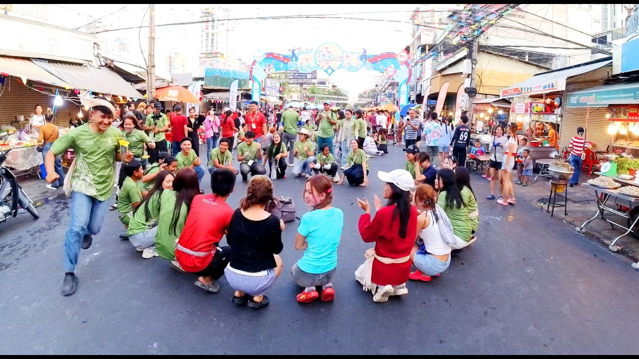 Happy Khmer New Year, Nokor Sangkran 2026, Phnom Penh, Cambodia, Fun Games, Water, Powder, & More