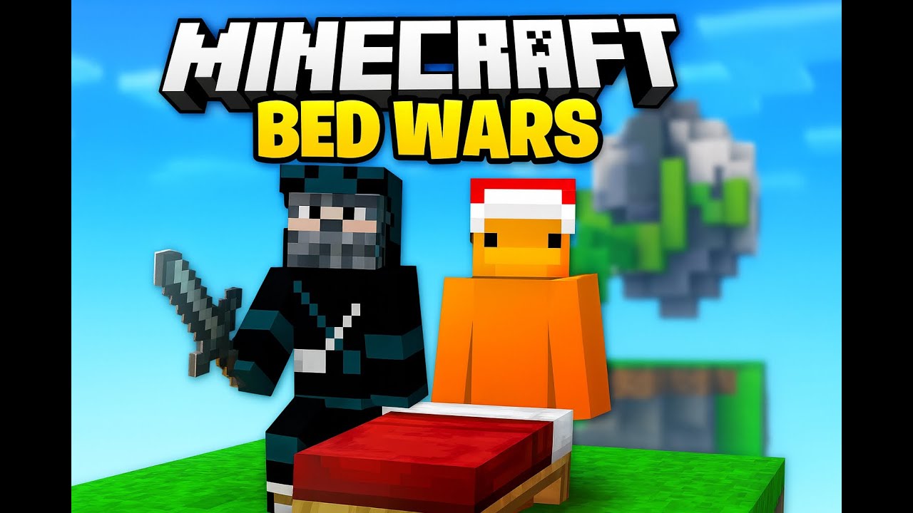 Cubecraft Bedwars with my friend Fayseoff