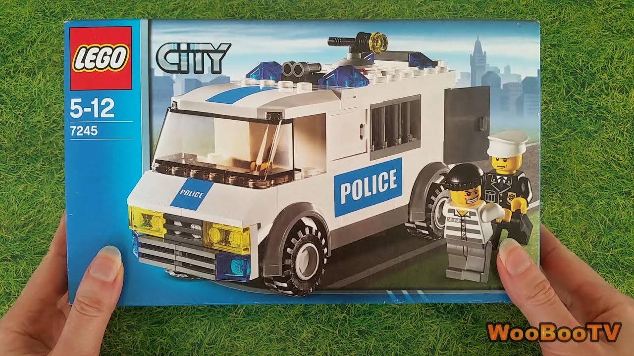 Lego City - 7245 vanginkuljetus paketin avaus