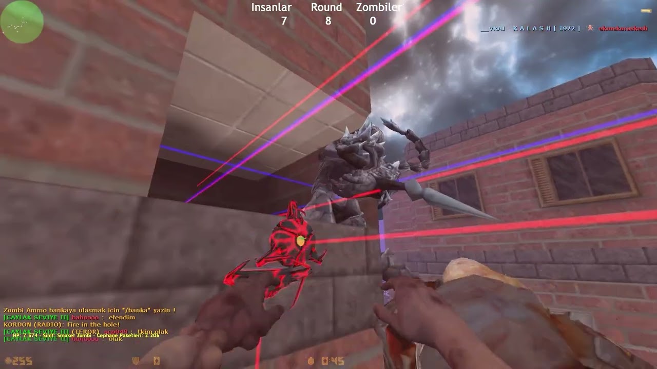 Cs 1.6 Zombie LaSer - zm_fdust2x2