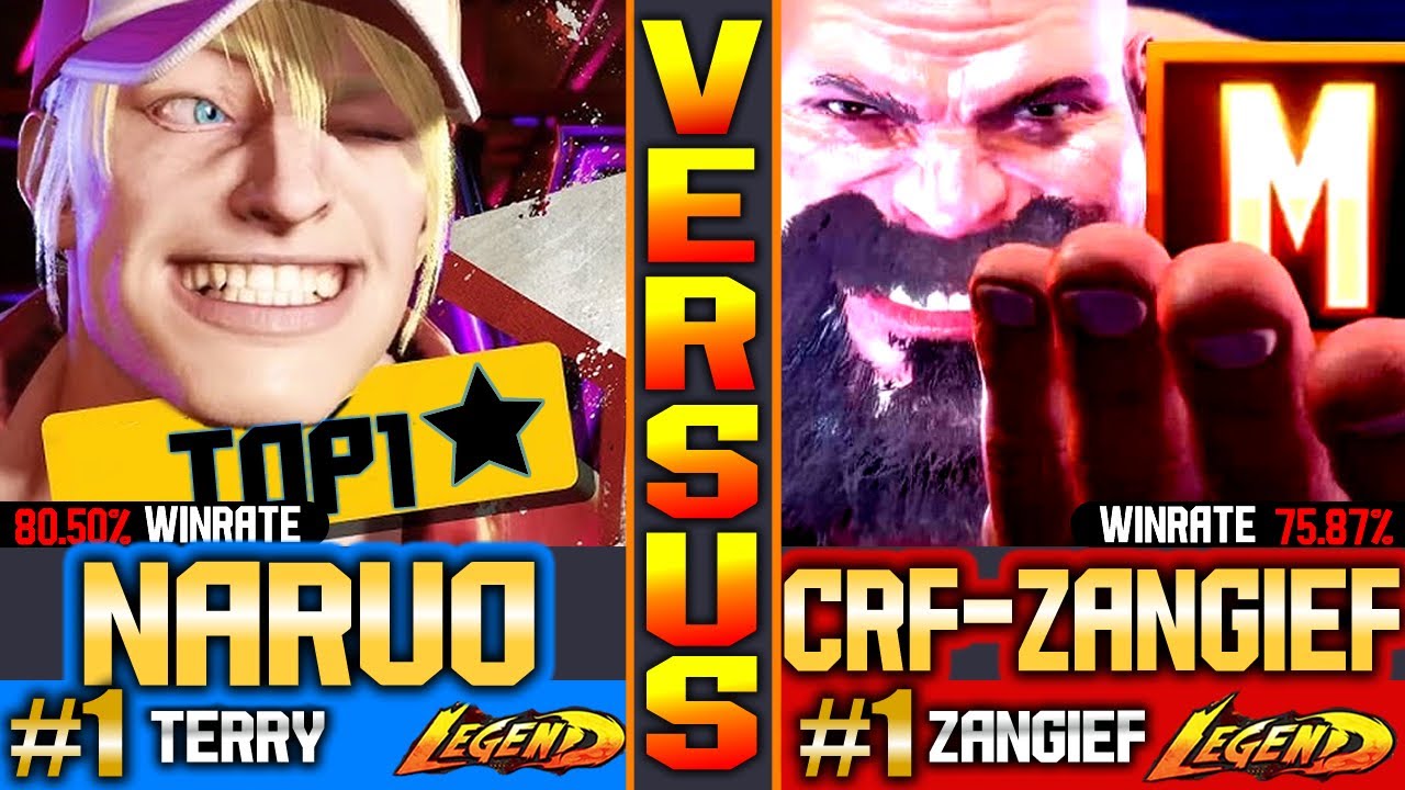SF6 (Top #1 Terry, Naruo) Vs (CRF Zangief Top #1 Modern Zangief ) ▰ High Level