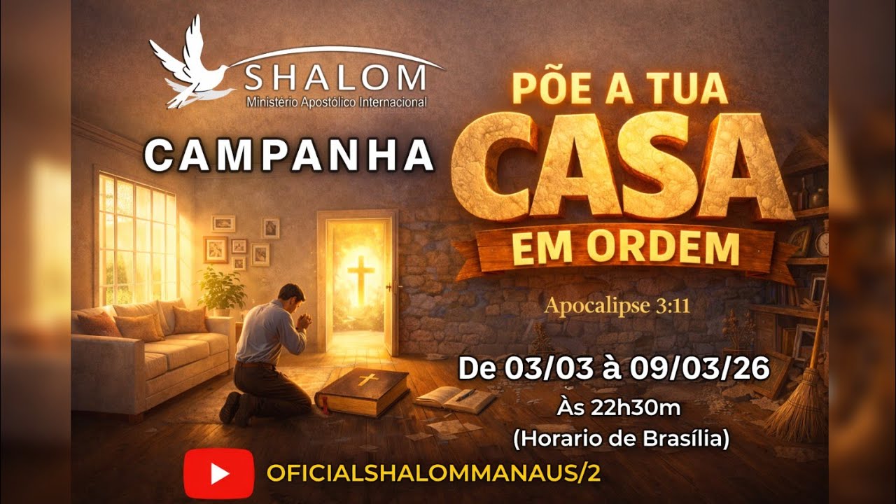 6° DIA - CAMPANHA PÕE A TUA CASA EM ORDEM