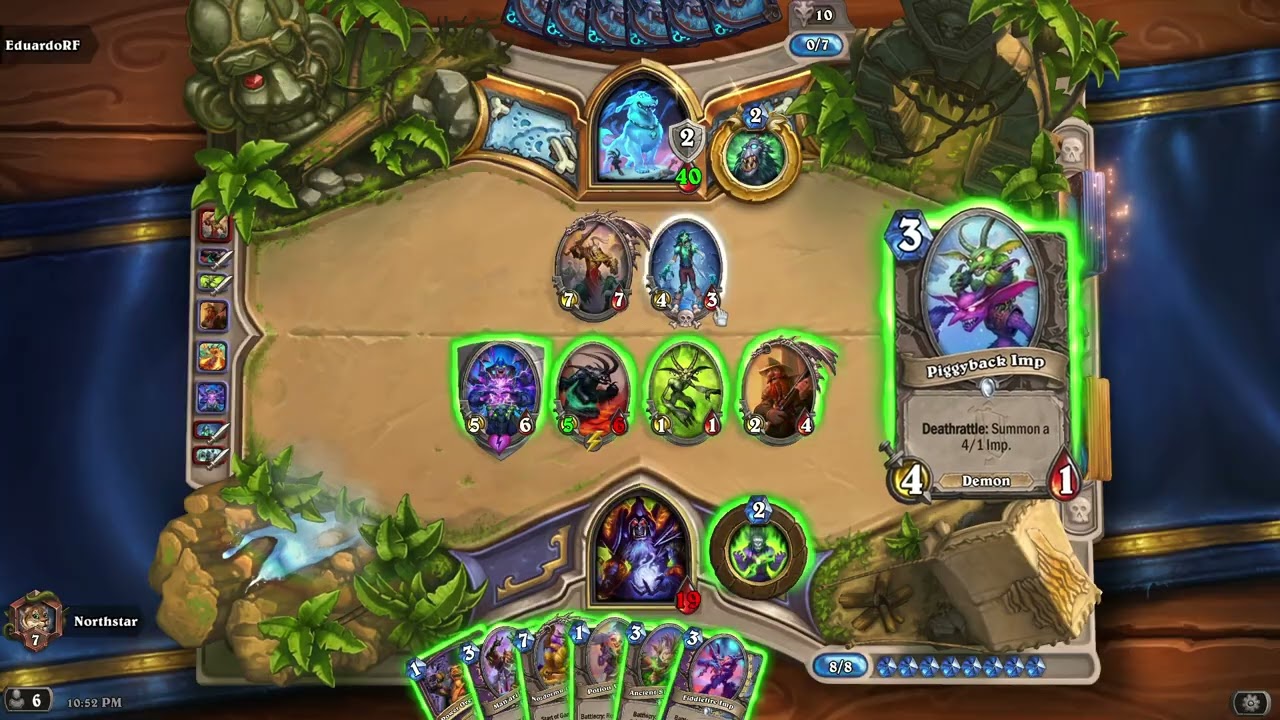 Odd Warlock Test Run- Northstar Plays: Hearthstone (Ep35, Series 1)