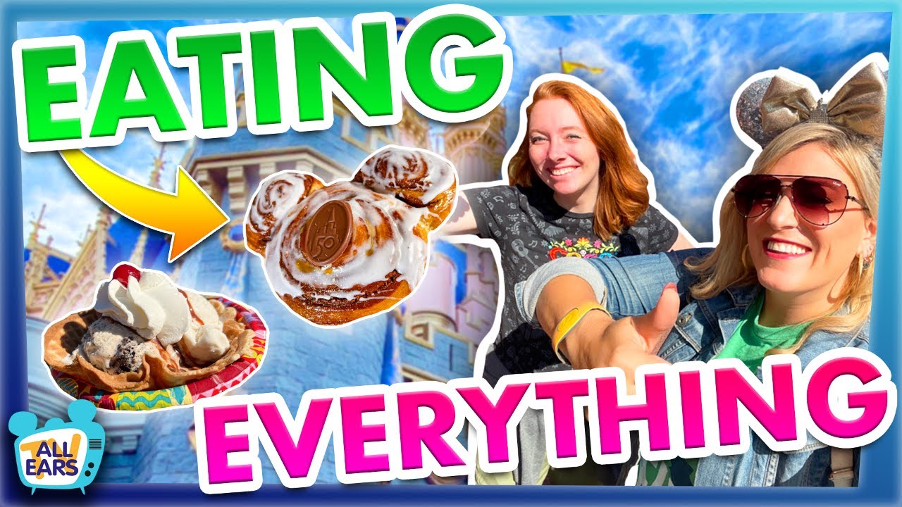 Disney World FOOD CHALLENGE: Main Street, U.S.A. Edition