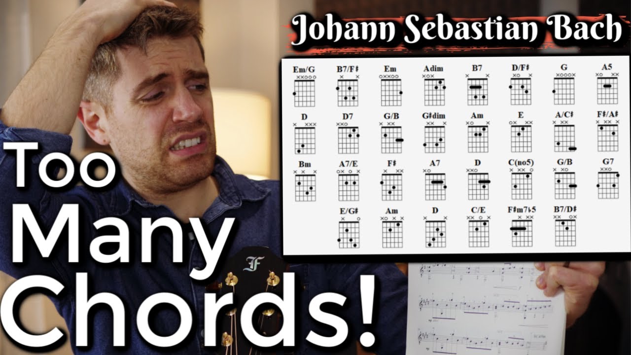 This Classical Piece is FULL OF CHORDS! ... Bourree in E minor J.S.Bach.