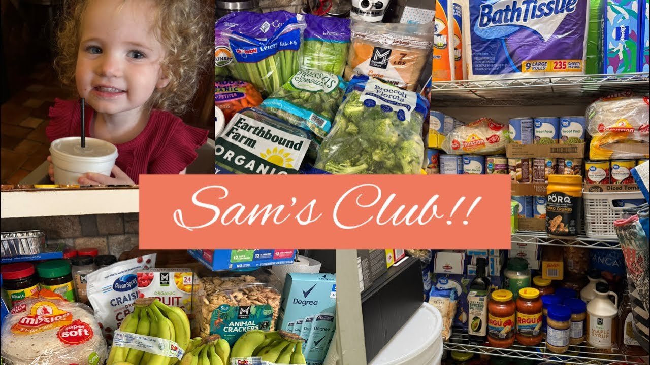 🎉Sam&rsquo;s Club Stock Up | Large Family OCTOBER 2025