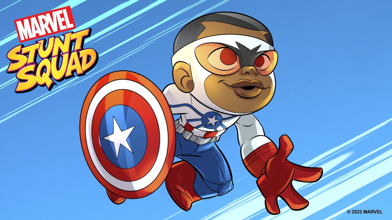 Capit&atilde;o Am&eacute;rica vs. Caveira Vermelha | Stunt Squad: epis&oacute;dio 2 | Marvel Avengers