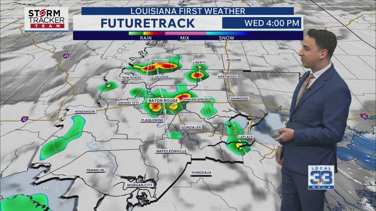 Monday night forecast: Rain chances increasing this week