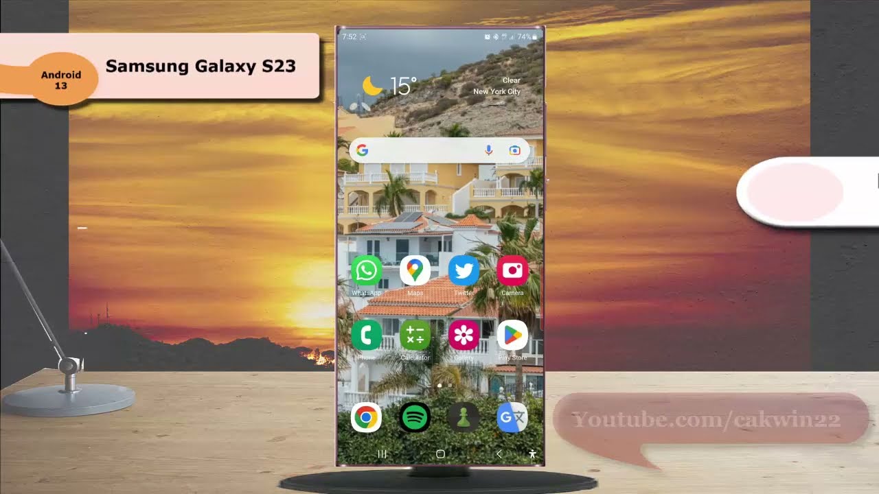 Samsung Galaxy S23 Ultra : How to enable auto brightness feature for Always on Display