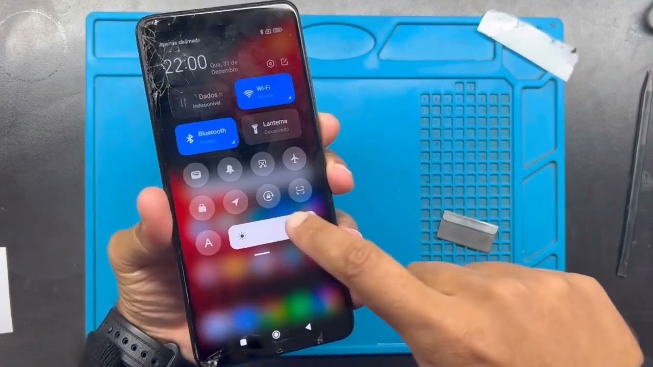 Troca de vidro Poco X3 pro - Mantendo Display original