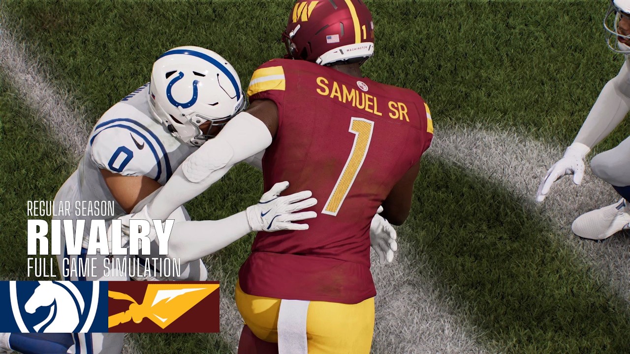 Colts vs. Commanders | 2026 Rivalry Game | Madden NFL 26 Simulation
