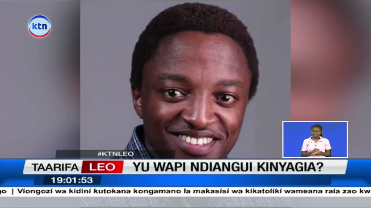Familia ya Ndiangui Kinyagia ambayae ni mtaalam wa teknologia yaauliza maswali ya aliko mpendwa wao