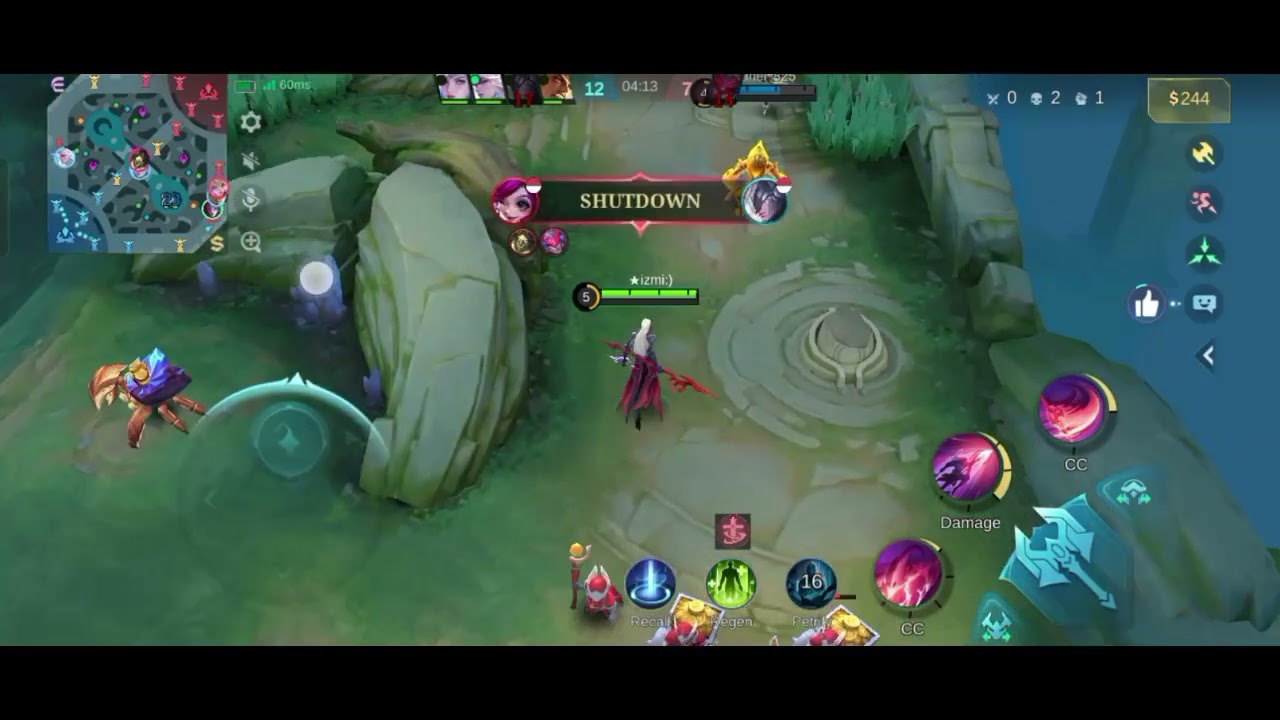Asyiknya bermain mobile legends bersama teman Mari kita taklukkan tantangannya