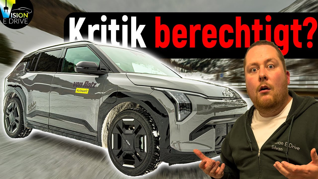 KIA EV3 auf Eis und Schnee - Wie macht sich der FRONTANTRIEB?