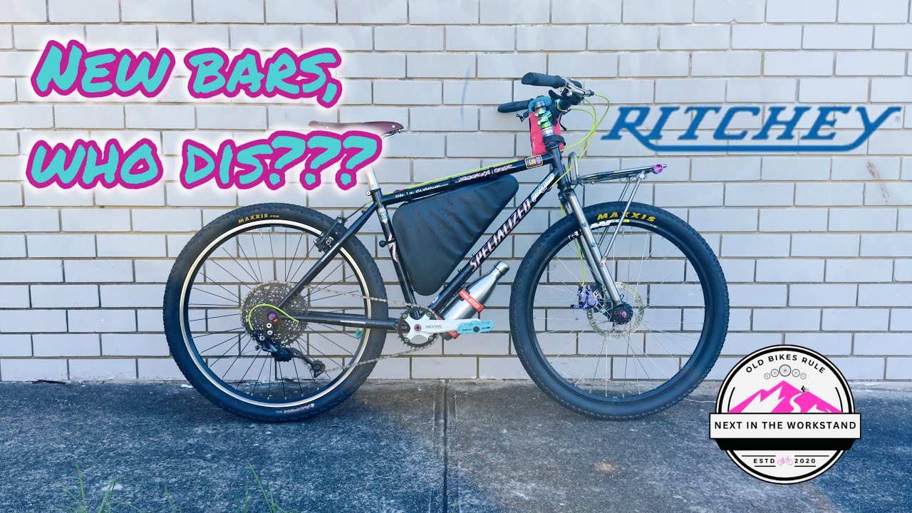 Swapping Bars on My 1998 Rockhopper! Installing Ritchey Kyote for the Ultimate Bikepacking Setup