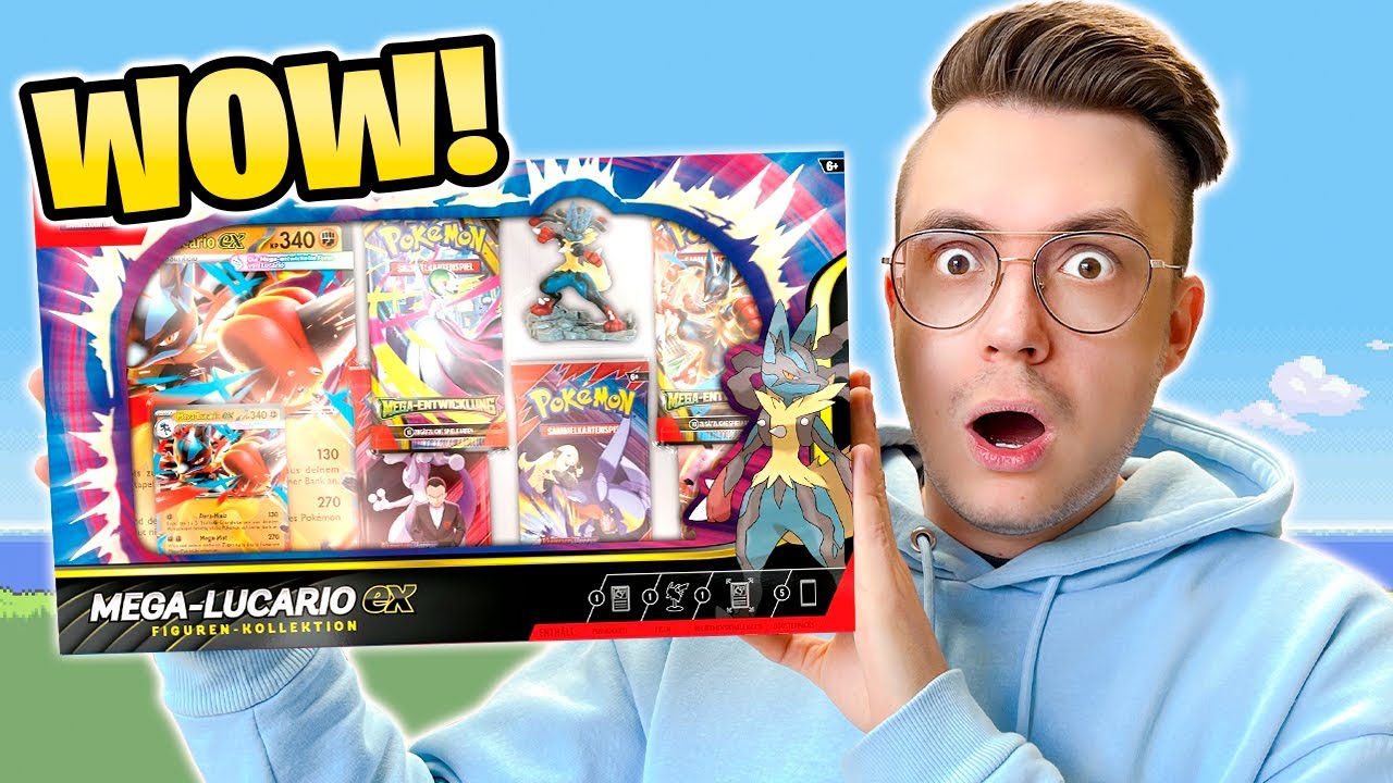 Die MUST HAVE Pokémon-Kollektion?! | Mega-Lucario Figuren-Kollektion Opening