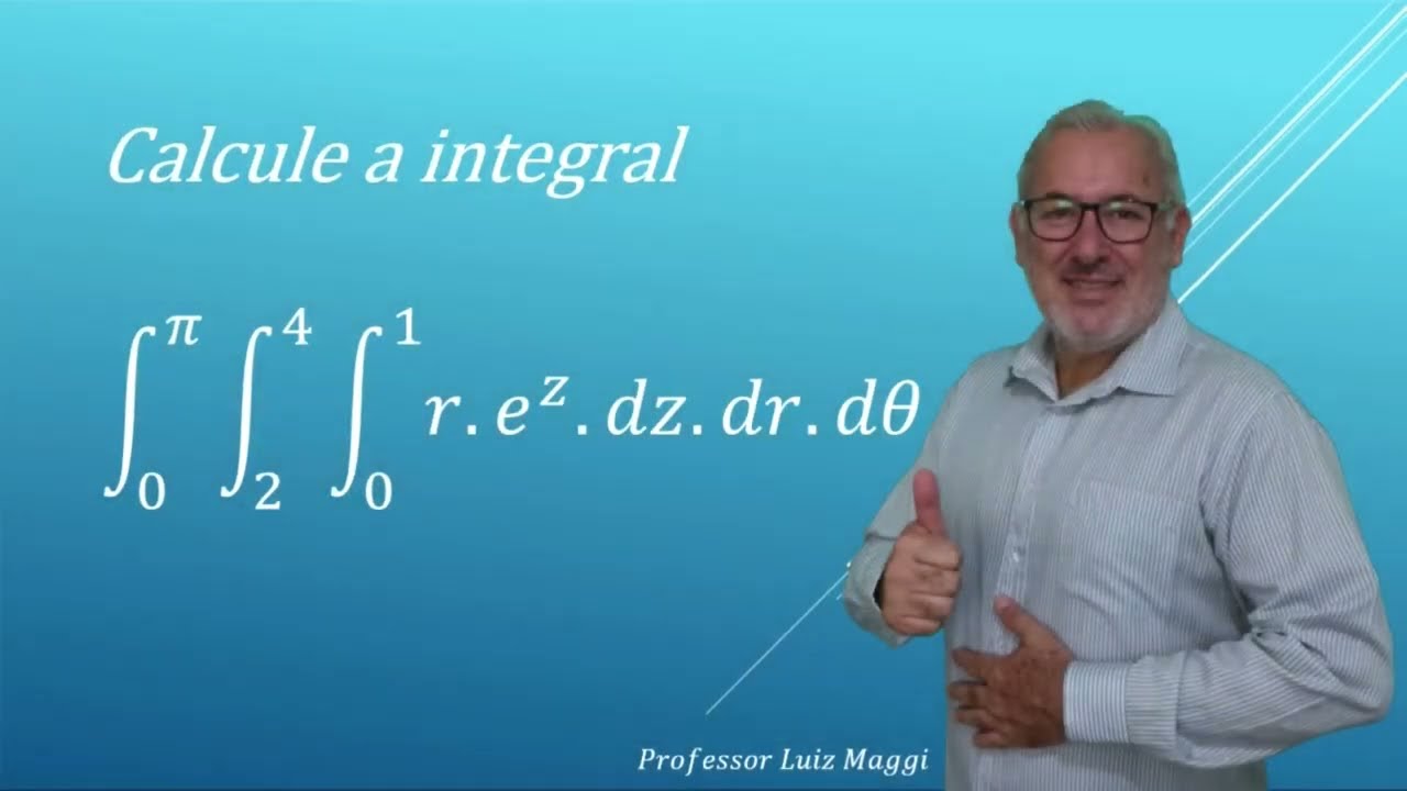 EXEMPLO DE RESOLUÇÃO DE UMA INTEGRAL TRIPLA EMCOORDENADAS CILÍNDRICAS NO R3