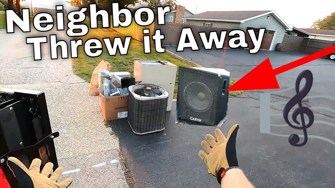 The Neighbors Will Throw Away Anything