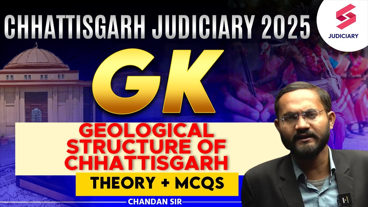 Chhattisgarh GK for Chhattisgarh Judiciary Exam 2025 I Chhattisgarh Civil Judge Exam Preparation #20