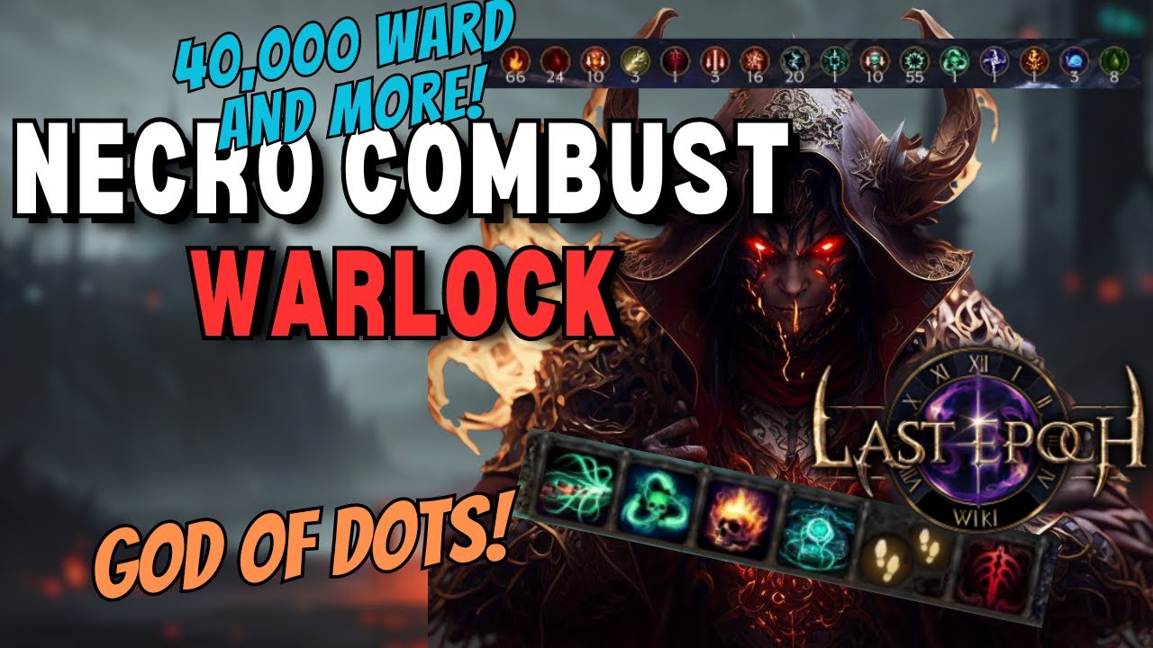 Face Tank Everything with the Dots GOD! Warlock Build Guide | Last Epoch 1.0 Cycle | Level Guide!
