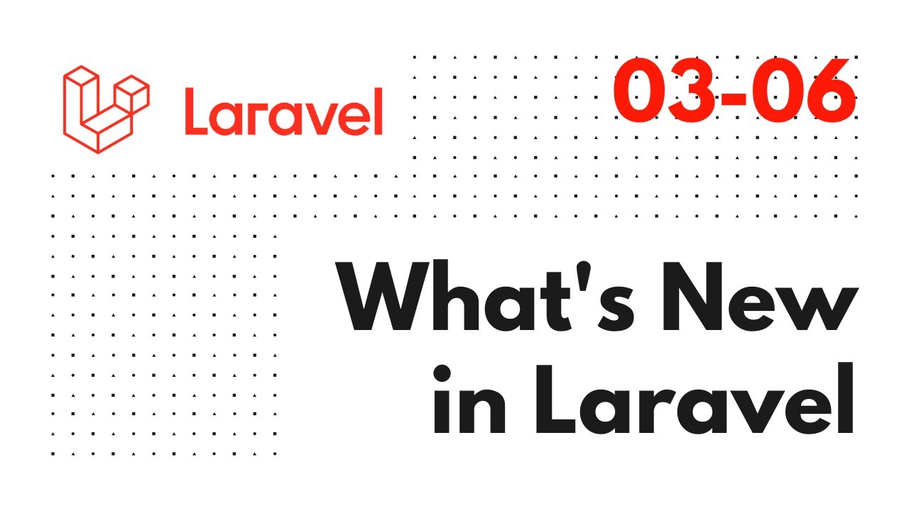 What's New in Laravel (#1) —  2021-06-03