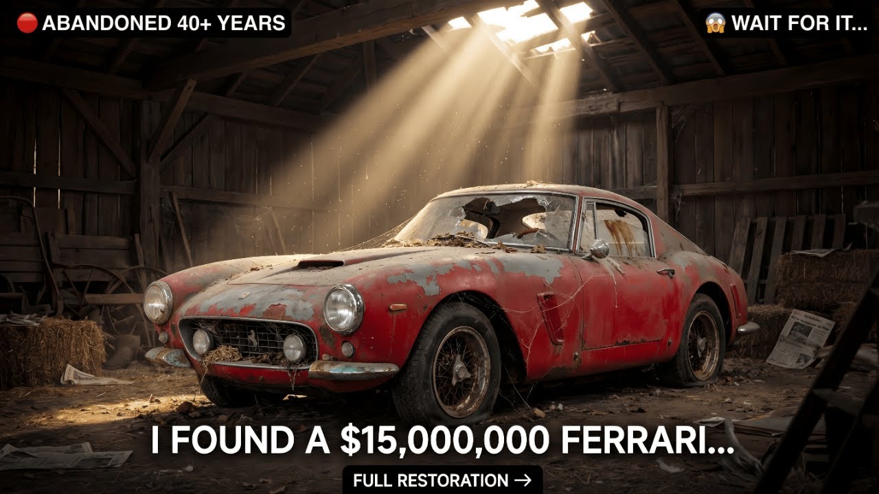 ASMR Car Restoration 🔧 1961 Ferrari 250 GT SWB Full Rebuild | Abandoned to Concours Rosso Corsa