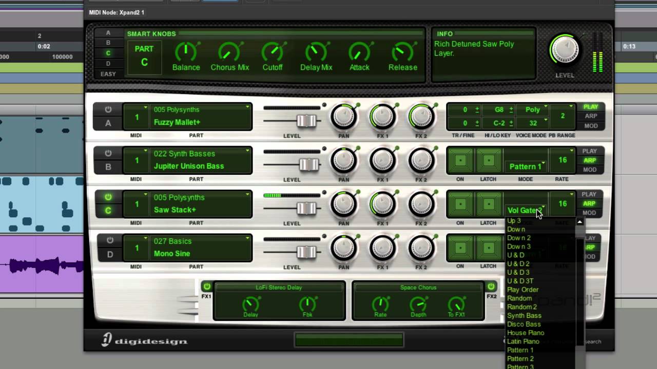 Учебное пособие по Pro Tools: станьте опытным пользователем XPand2 в Pro Tools