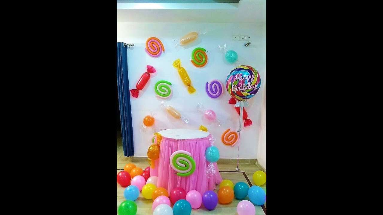 See how you can make Balloon candies for Candy Themed Decor!!