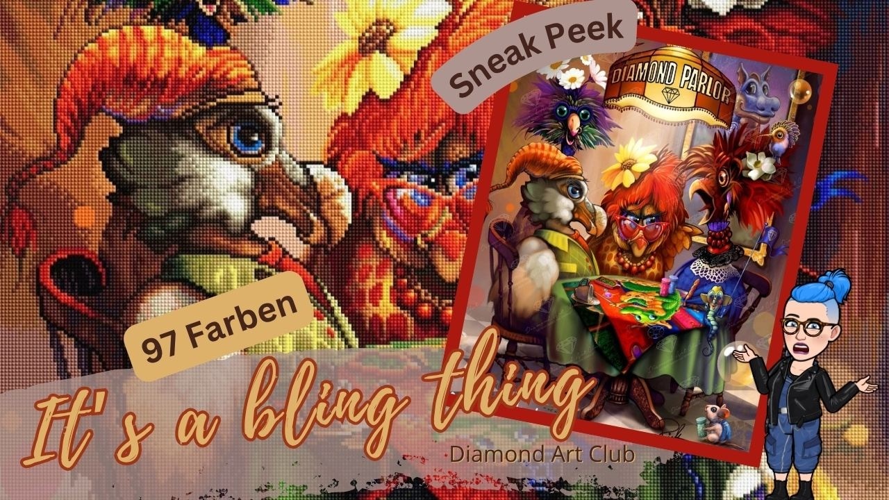 Ein Diamond Painting im Diamond Painting? 😳🤯  | Sneak Peek | Diamond Art Club 💎