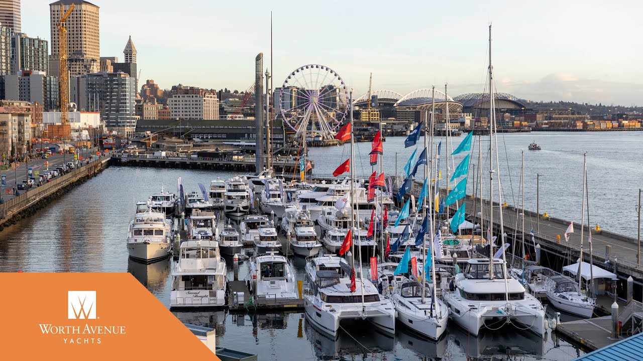 Worth Avenue Yachts at the 2024 Seattle Boat Show